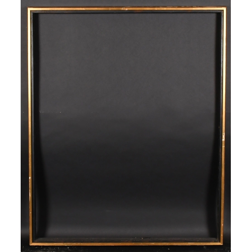 333 - 20th Century European School. A Gilt Composition Frame, with a black slip, rebate 41.5” x 34” (105.4... 