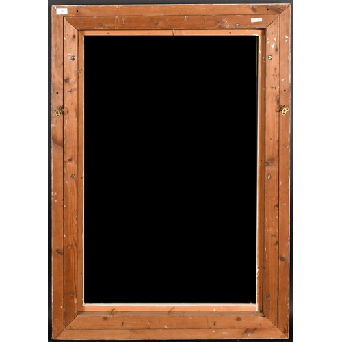 339 - 20th Century English School. A White Painted Nash Frame, with inset glass, rebate 40” x 25” (101.7 x... 