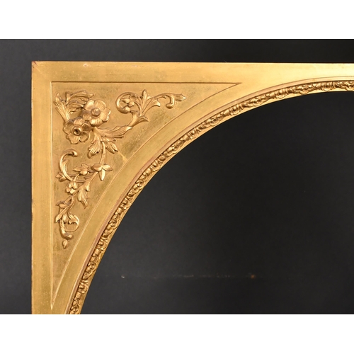 343 - Late 19th Century European School. A Gilt Composition Oval Slip, rebate 37.5” x 29.75” (95.3 x 75.5c... 