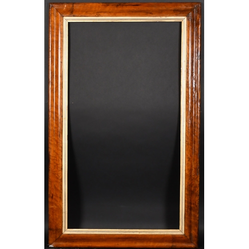 346 - 19th Century English School. A Maple Frame, with a gilt slip, rebate 36.5” x 20.5” (92.7 x 52.1cm)