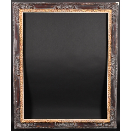 349 - 20th-21st Century English School. A Gilt and Painted Composition Frame, with a white inner edge, reb... 