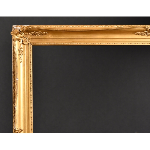 353 - 19th Century English School. A Gilt Composition Watercolour Frame, rebate 36” x 25.75” (91.5 x 65.3c... 