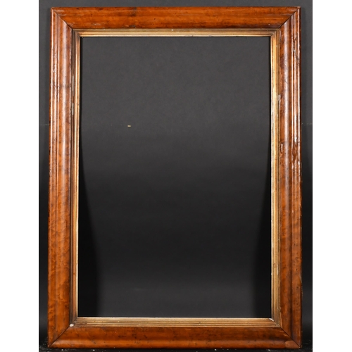 371 - 19th Century English School. A Maple Frame, with a gilt slip, rebate 32” x 22” (81.2 x 55.9cm)