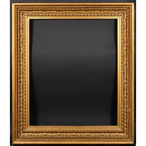 379 - 19th Century English School. A Painted Carved Wood Carlo Style Frame, rebate 30” x 25” (76.2 x 63.5c... 