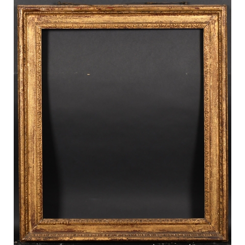 393 - Early 19th Century English School. A Carved Giltwood Frame, rebate 28.75