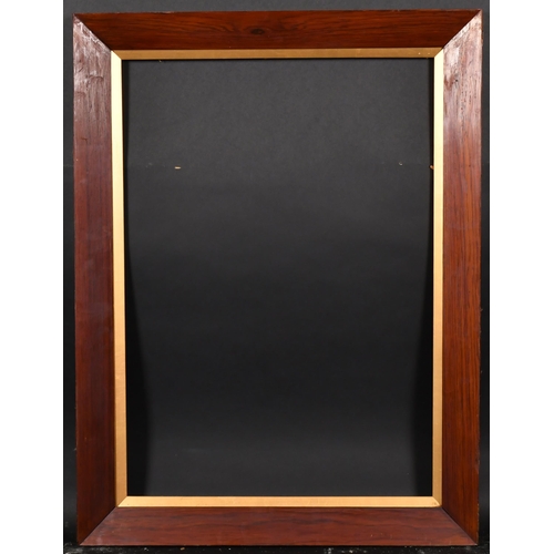 395 - 19th Century English School. A Darkwood Frame, with a gilt slip, rebate 28.75