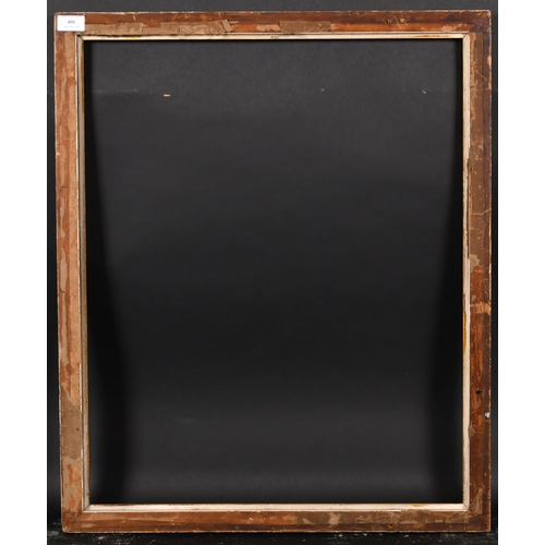 406 - 19th Century English School. A Gilt Composition Frame, rebate 26.5” x 21.5” (67.3 x 54.6cm)