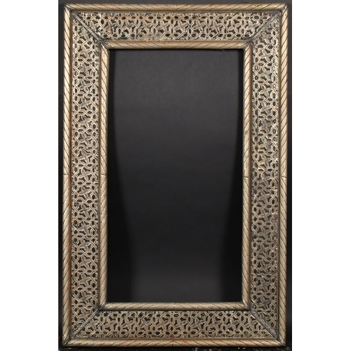 419 - 20th Century European School. A Metal Frame, rebate 25.25” x 13.5” (64.2 x 34.3cm)