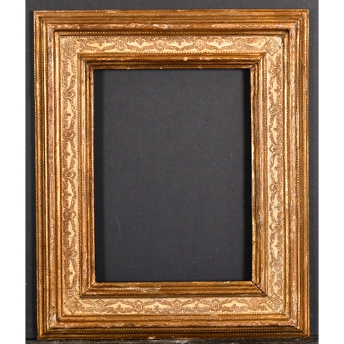 497 - 20th Century European School. A Gilt and Painted Frame, rebate 9.5” x 7” (24.1 x 17.8cm)