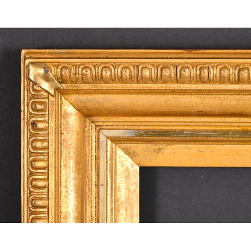 498 - 19th Century English School. A Gilt Composition Frame, rebate 9.25” x 6.5” (23.5 x 16.5cm)