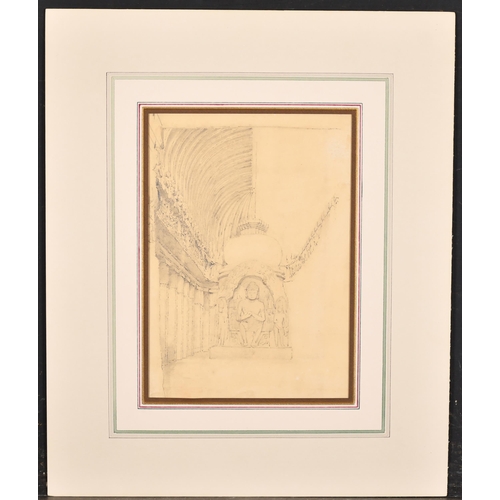 59 - JCA (19th Century) British. 'Mahabaleshwar', Pencil, Signed with initials and dated 1852 and inscrib... 