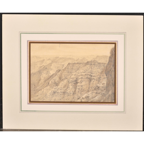 59 - JCA (19th Century) British. 'Mahabaleshwar', Pencil, Signed with initials and dated 1852 and inscrib... 