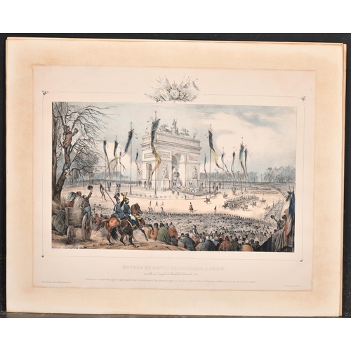 6 - After Jean Victor Adam (1801-1867) French. A Set of Seventeen Coloured Lithographs by Jean Baptiste ... 