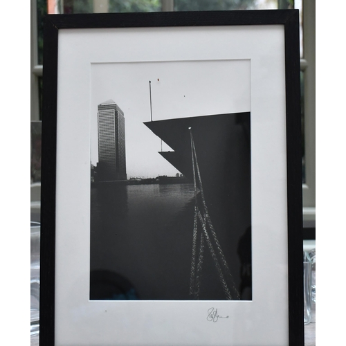 365 - Ralph Erle, photographic prints, two with swimmers and another architectural, signed (3)