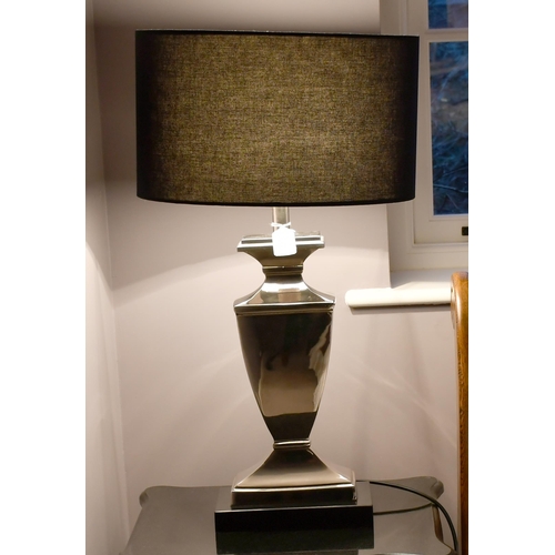 480 - Pair of table lamps, 73cm including shades