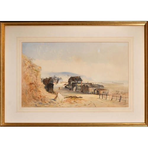 53 - 19th Century English School. A Coastal Scene, Watercolour, 12.75