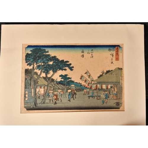 109 - Early 20th Century Japanese School, Figures in an Interior, Print, unframed, 14.5