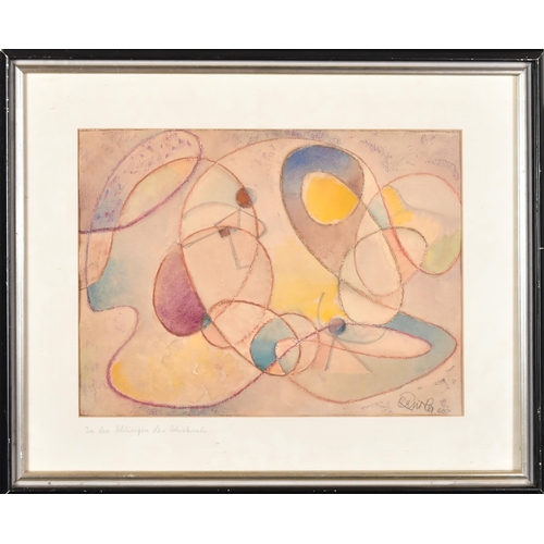 179 - Paul Knothe (1897-1988) German. Abstract, Watercolour, Signed and dated '60, 14