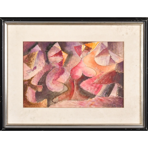 179 - Paul Knothe (1897-1988) German. Abstract, Watercolour, Signed and dated '60, 14