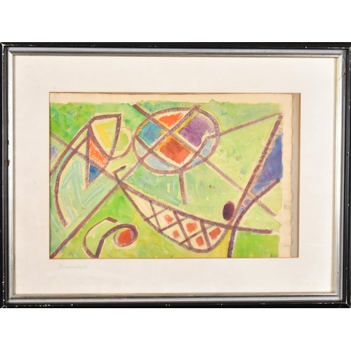 179 - Paul Knothe (1897-1988) German. Abstract, Watercolour, Signed and dated '60, 14