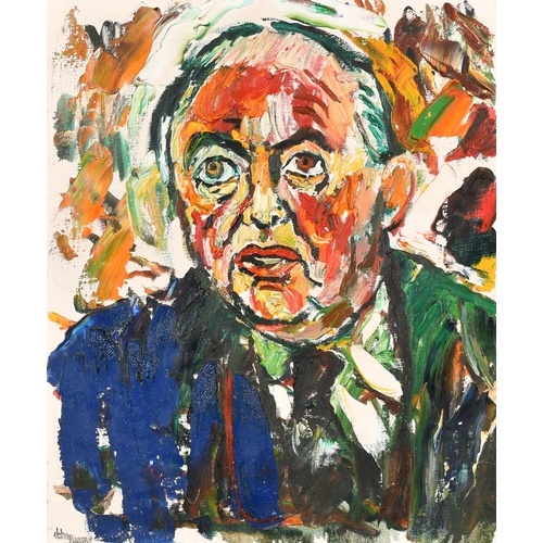 271 - John Bratby (1928-1992) British. Portrait of Lord Thorneycroft, Oil on canvas, Signed, 20