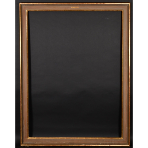 286 - 20th Century English School. A Painted Frame, with gilt inner and outer edges, rebate 60