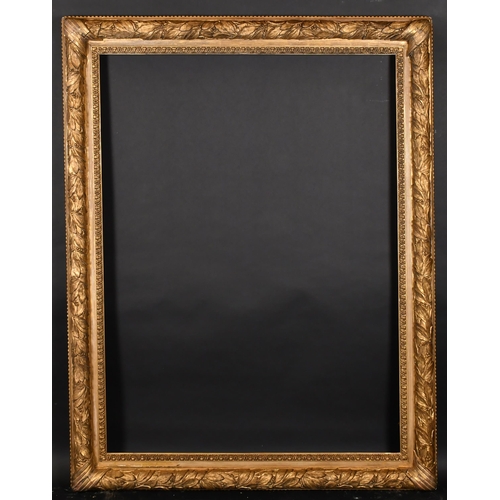 290 - 19th Century English School. A Leaf Design Gilt Composition Frame, rebate 54.25