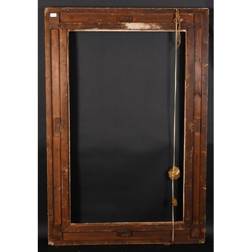 296 - 19th Century English School. A Painted Composition Frame, with swept corners, rebate 50.5