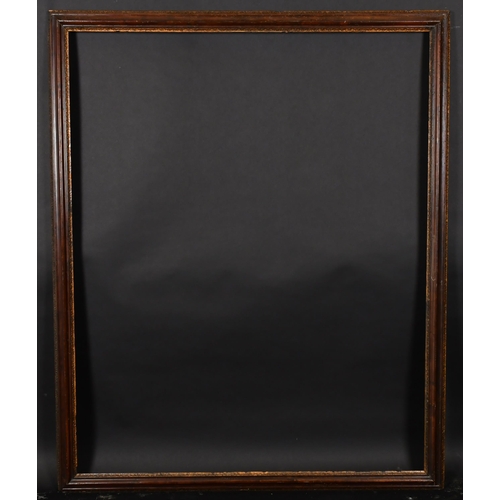 299 - Late 18th Century English School. A Darkwood Frame, with carved giltwood inner and outer edges, reba... 