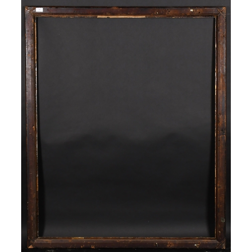 299 - Late 18th Century English School. A Darkwood Frame, with carved giltwood inner and outer edges, reba... 