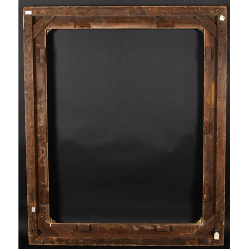 305 - 19th Century English School. A Gilt Composition Frame, with swept corners, rebate 48.75