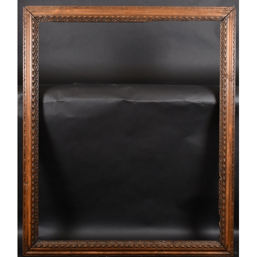 309 - Early 19th Century English School. A Stripped Carved Wood Frame, rebate 42.25