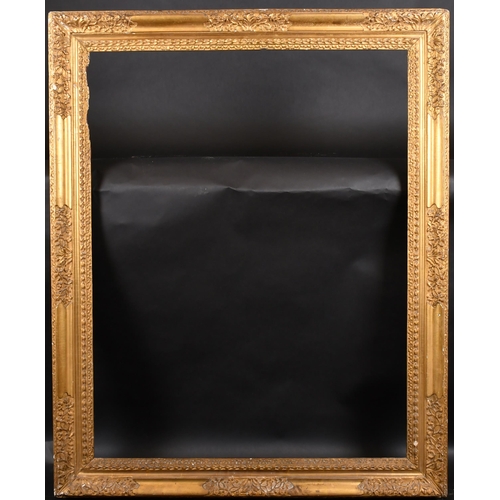 315 - Late 18th Century English School. A Carved Giltwood Frame, rebate 39.5