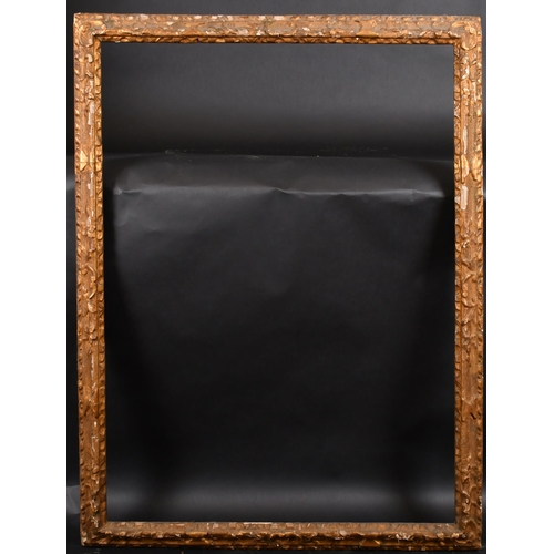 318 - 18th Century Italian School. A Carved Giltwood Frame, rebate 39.25