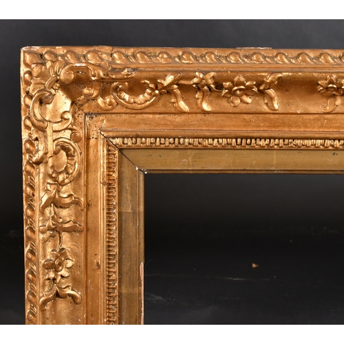 325 - Early 19th Century European School. A Carved Giltwood Frame, rebate 34.5