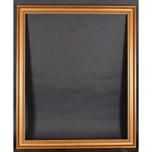 329 - 20th Century English School. A Gilt Composition Frame, rebate 32.5