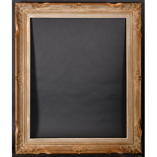 332 - 20th Century French School. A Painted Carved Wood Frame, rebate 31.75