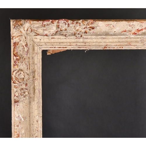 335 - 20th Century French School. A Painted Composition Frame, rebate 31.5