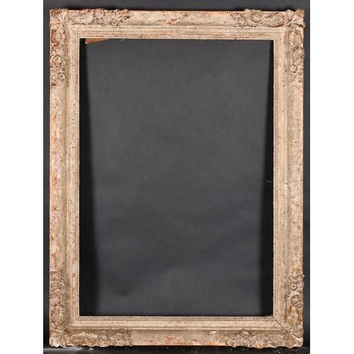 335 - 20th Century French School. A Painted Composition Frame, rebate 31.5