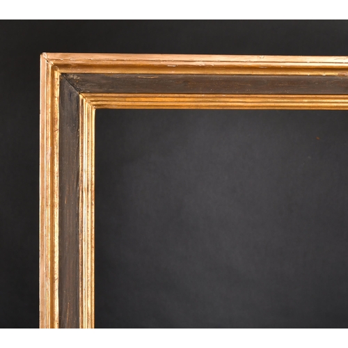 336 - 20th Century European School. A Black and Gilt Composition Frame, rebate 31