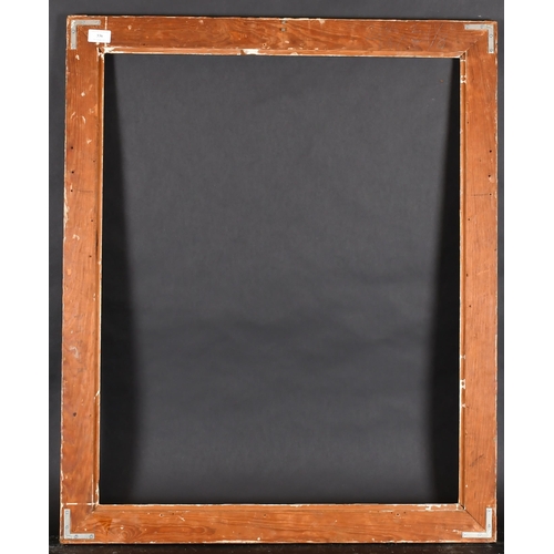 336 - 20th Century European School. A Black and Gilt Composition Frame, rebate 31