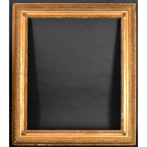 339 - Early 19th Century English School. A Gilt Composition Frame, rebate 30