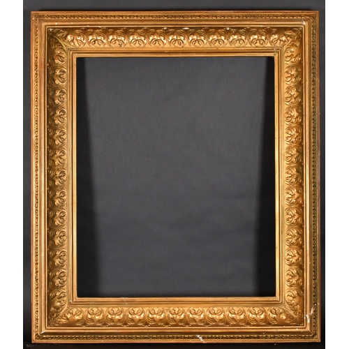 342 - 19th Century European School. A Painted Composition Frame, rebate 30