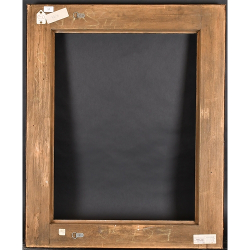 348 - 20th Century Italian School. A Black and Gilt Painted Frame, rebate 30