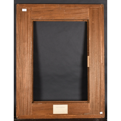 351 - 20th Century Italian School. A Gilt and Black Painted Frame, rebate 29