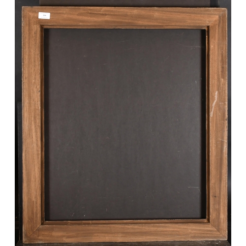 359 - 20th-21st Century English School. A Black Painted Frame, with gold top edges, rebate 26.5