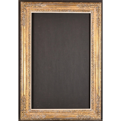 362 - 20th Century English School. A Gilt Composition Frame with a white slip, rebate 26.5