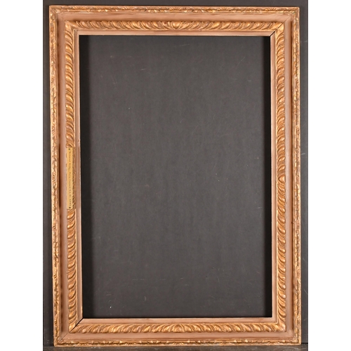 366 - 19th Century Italian School. A Painted Carved Wood Frame, rebate 25