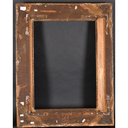 370 - 17th Century French School. A Carved Giltwood Louis X1V Frame, rebate 24.5