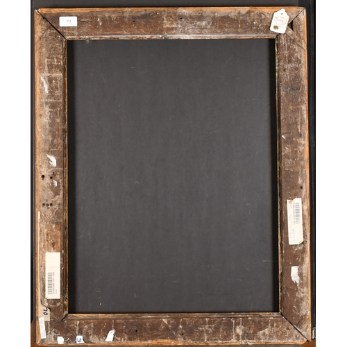 371 - 18th Century European School. A Carved Giltwood Frame, rebate 24.25